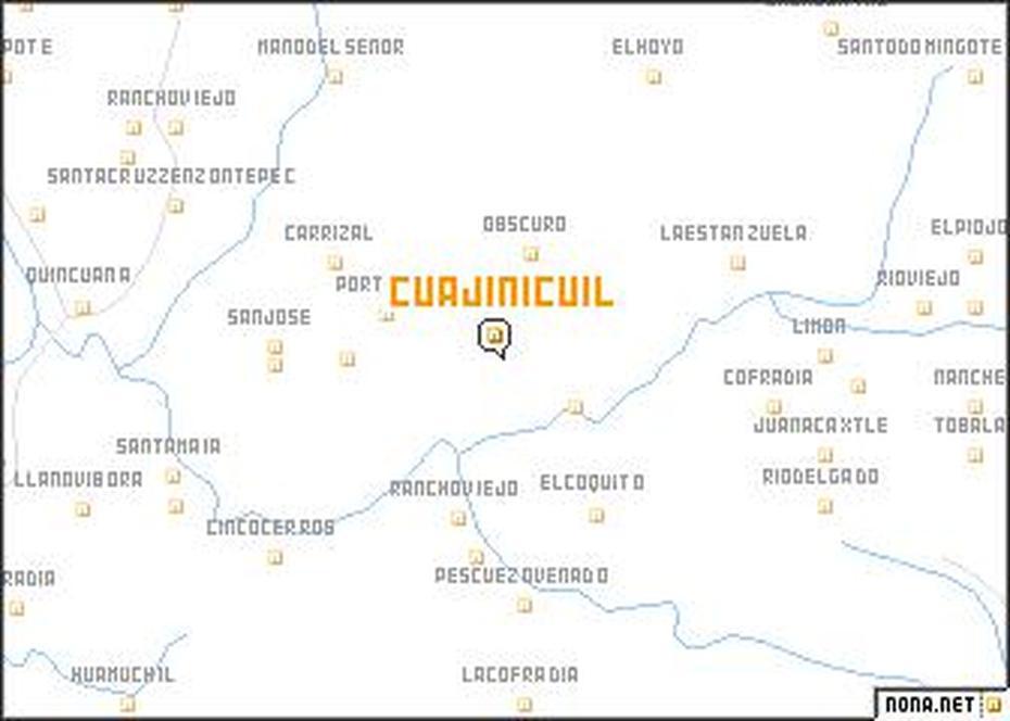 Cuajinicuil (Mexico) Map – Nona, Cuajinicuilapa, Mexico, Cuajinicuil, Escudo Del Estado  De Guerrero