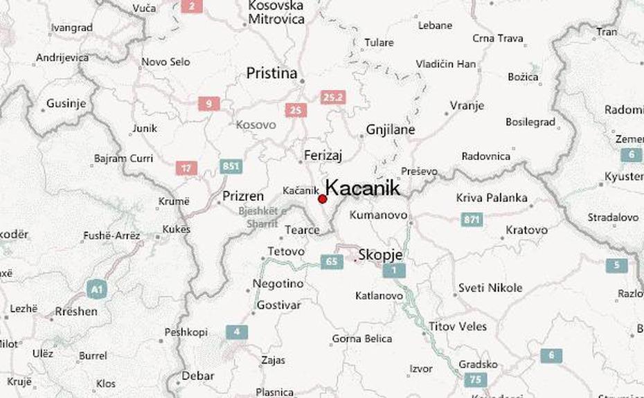 Ferizaj Kosovo, Istok Kosovo, Location Guide, Kaçanik, Kosovo