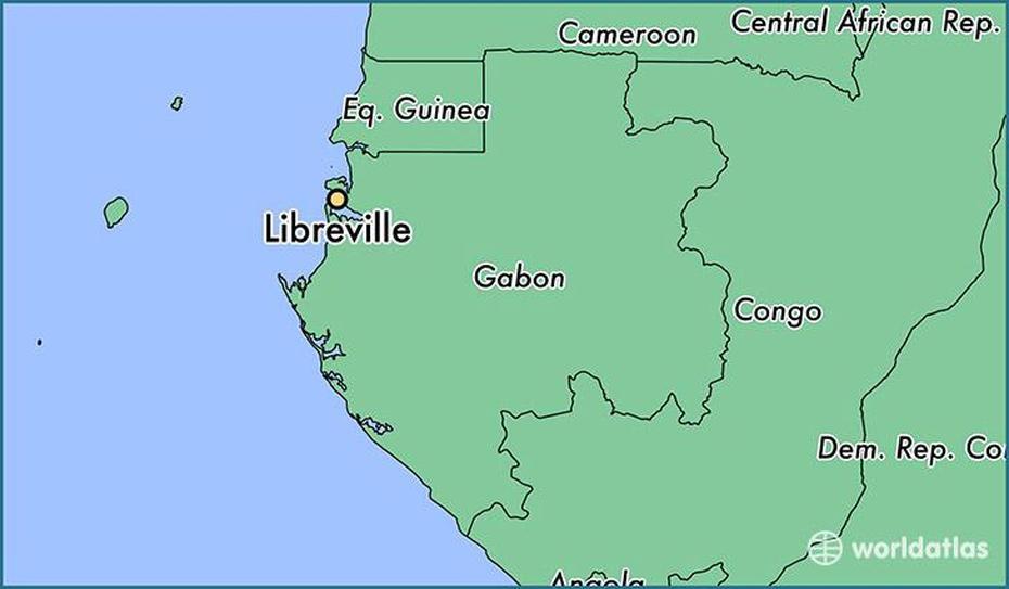 Gabon Geography, West Africa  With Capitals, Gabon, Libreville, Gabon
