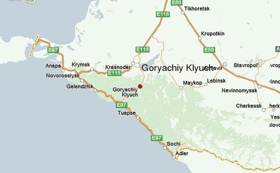 Goryachiy Klyuch Stadsgids, Goryachiy Klyuch, Russia, Russia  Countries, Russia States