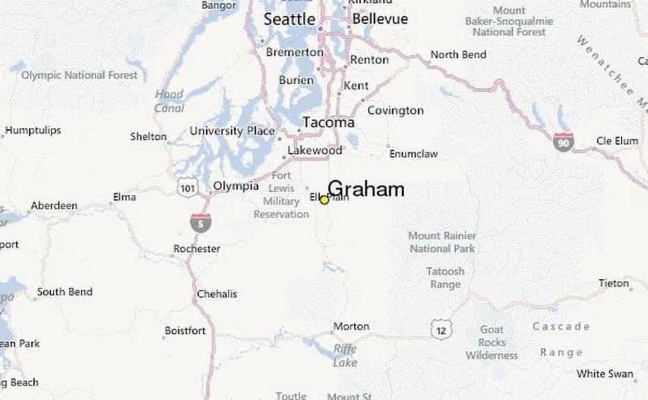 Graham Weather Station Record – Historical Weather For Graham, Washington, Graham, United States, United States  Colored, United States  With Capitals Only
