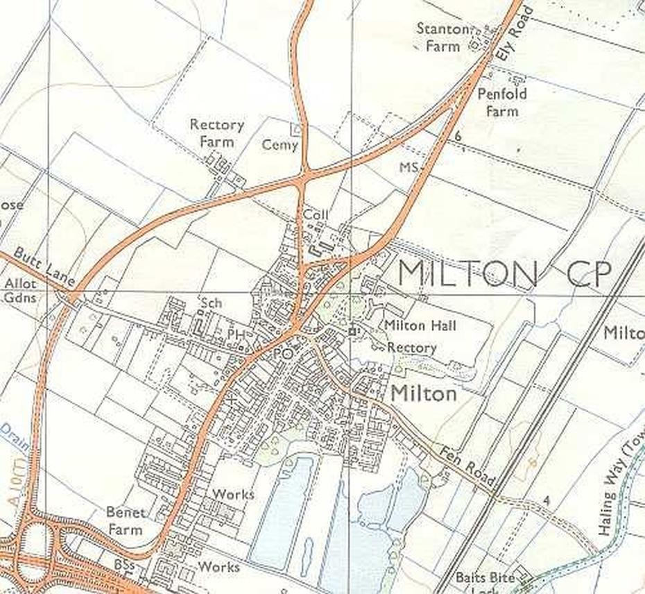 A History Of Milton In Maps  Milton Village, Milton, United States, Milton, United States