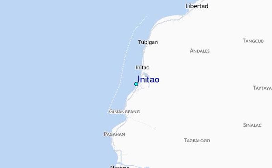 Initao Tide Station Location Guide, Initao, Philippines, Initao College Logo, Hapitanan Beach Initao