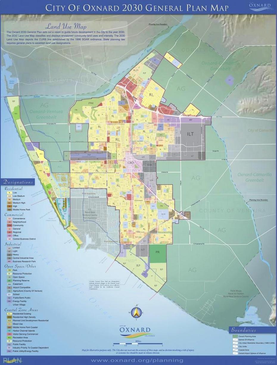 Oxnard California Map | Free Printable Maps, Oxnard, United States, California  Suburbs, Oxnard Beach Park