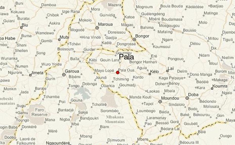 Pala Location Guide, Pala Oua, Chad, Chad A, Chad Paladin