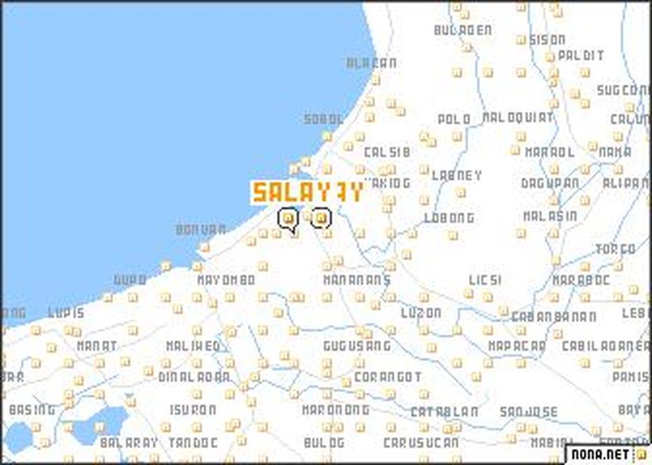 Salay (Philippines) Map – Nona, Salay, Philippines, Philippines City, Philippines  Cities