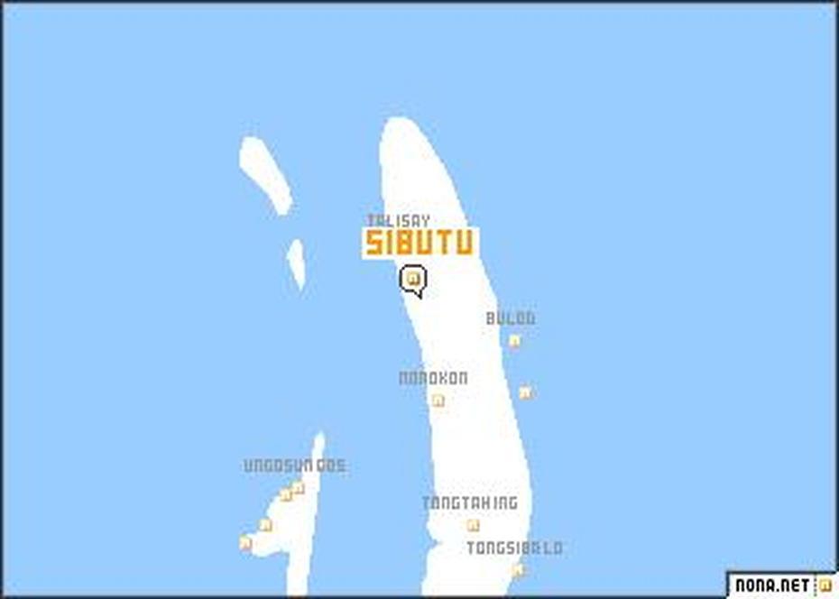 Sibutu (Philippines) Map – Nona, Sibutu, Philippines, Sibutu Island, Turtle Island Philippines