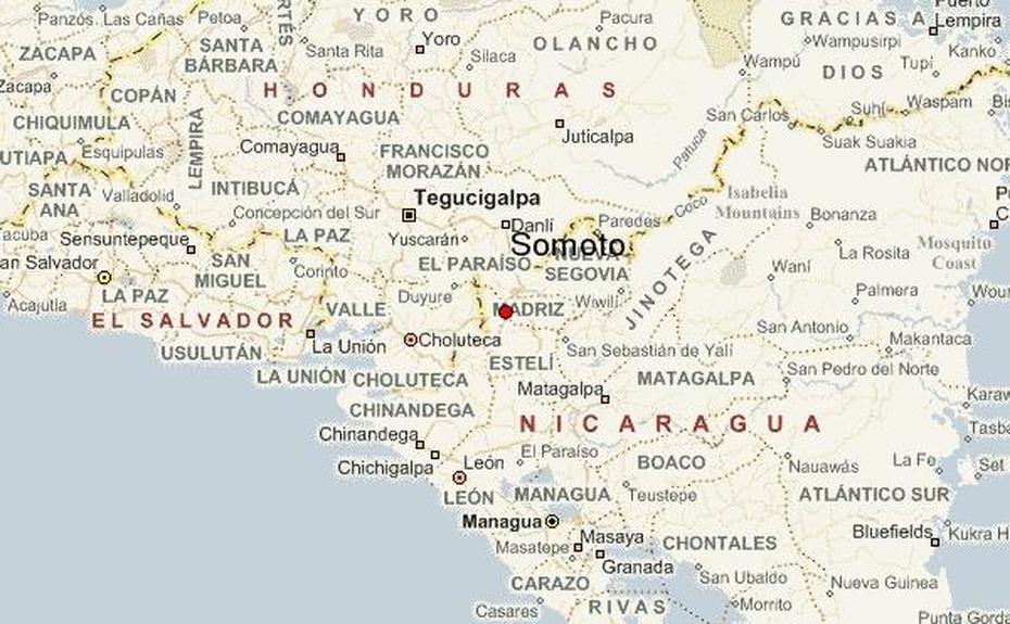 Somoto Location Guide, Somoto, Nicaragua, Nicaragua Road, Nicaragua Political