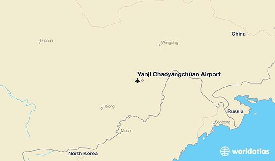 Yanji Chaoyangchuan Airport (Ynj) – Worldatlas, Yanji, China, Xinjiang China, Changchun