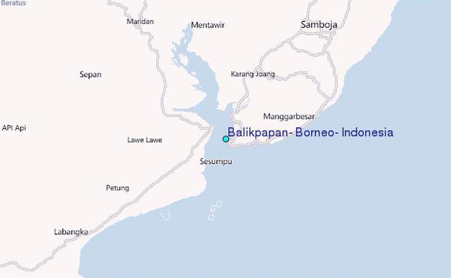 Balikpapan, Borneo, Indonesia Tide Station Location Guide, Balikpapan, Indonesia, Jakarta, Indonesia  Location