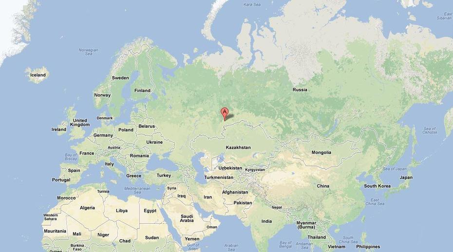 Chelyabinsk Meteor Map, Chelyabinsk, Russia, Chelyabinsk Meteorite, Saratov Russia