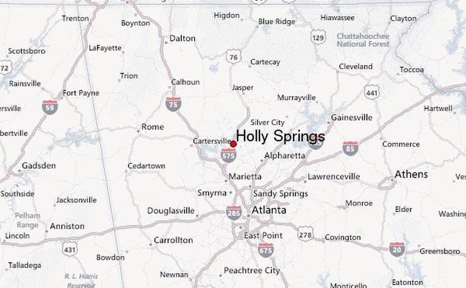 Guia Urbano De Holly Springs, Georgia, Holly Springs, United States, North Carolina  Nc, Holly Springs Mississippi