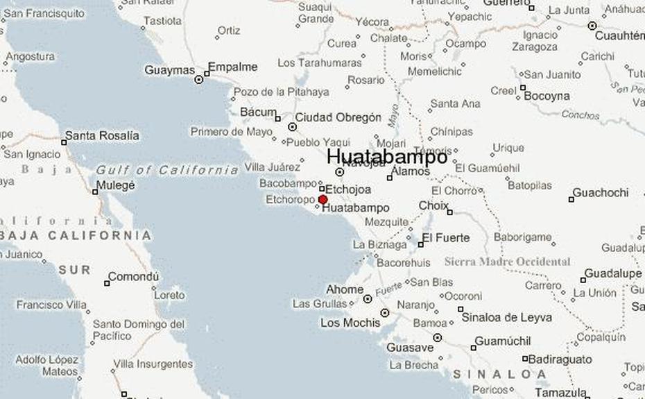 Guia Urbano De Huatabampo, Huatabampo, Mexico, Sonora Mexico People, Sonora Mexico A