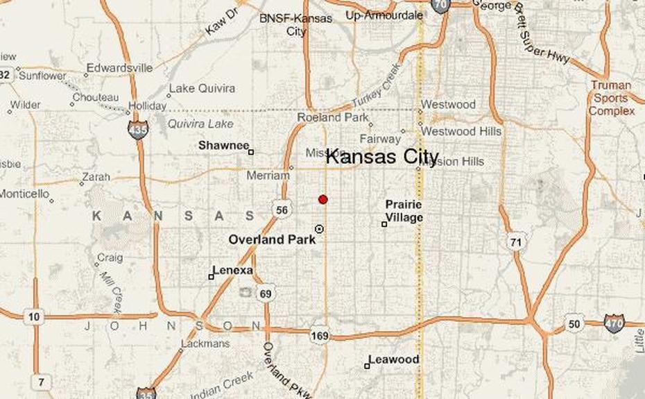 Guia Urbano De Kansas City, Kansas, Kansas City, United States, Topographic  Of Kansas, United States  Missouri