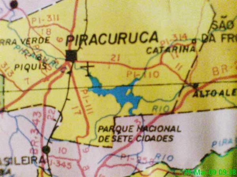 Localizacao ~ Piracuruca Web 1, Piracuruca, Brazil, Brazil Cities, Detailed  Of Brazil