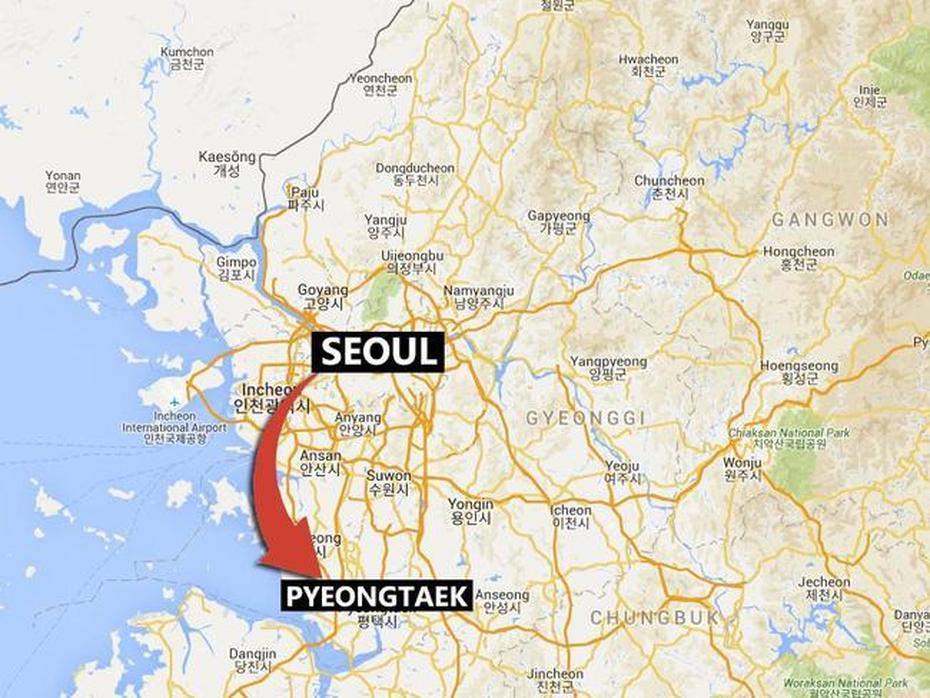 As North Korea Missile Program Heats Up, Us Opens $13B Military Base In …, Pyeongtaek, South Korea, Pyeongtaek University, South Korea Train