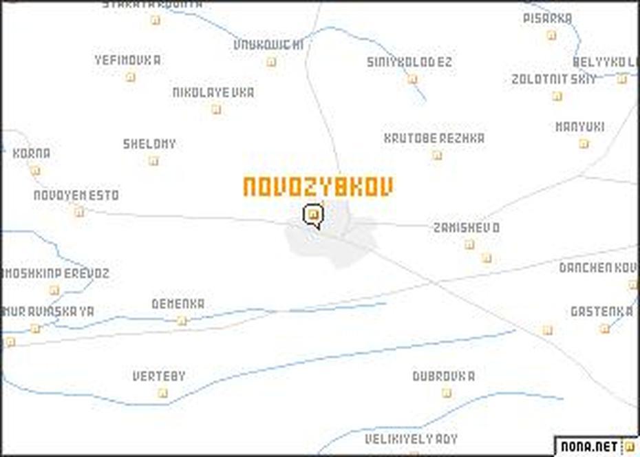 Novozybkov (Russia) Map – Nona, Novozybkov, Russia, Norway And Russia, Novorossiya