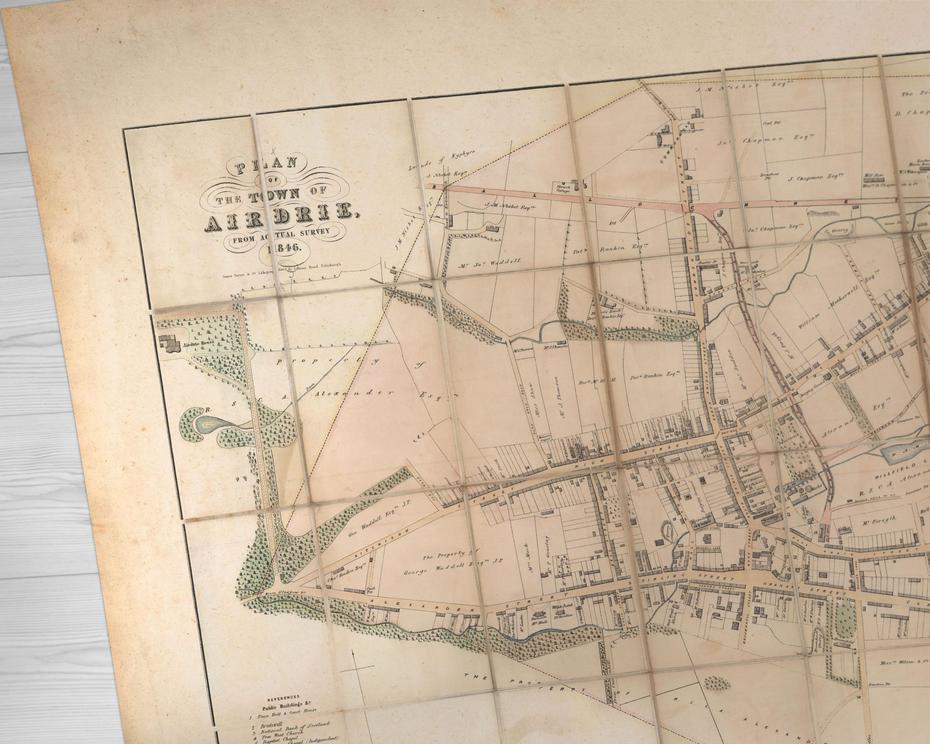 Old Map Of Airdrie Old Map Print Airdrie Old Map Airdrie | Etsy Uk, Airdrie, United Kingdom, Airdrie Glasgow, Scania  G410