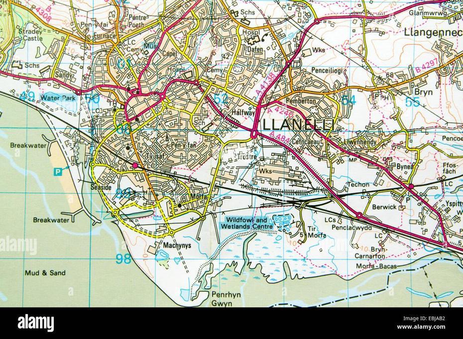 United Kingdom Cities, Large Uk, Alamy, Llanelli, United Kingdom