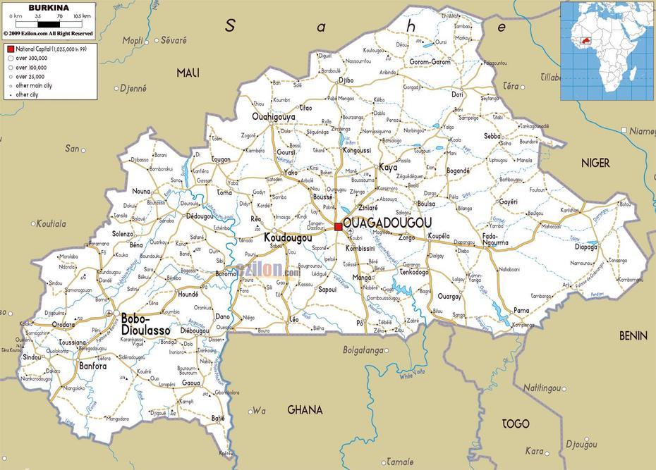 30 Map Of Burkina Faso – Online Map Around The World, Niangoloko, Burkina Faso, Burkina Faso Geography, Le Burkina Faso