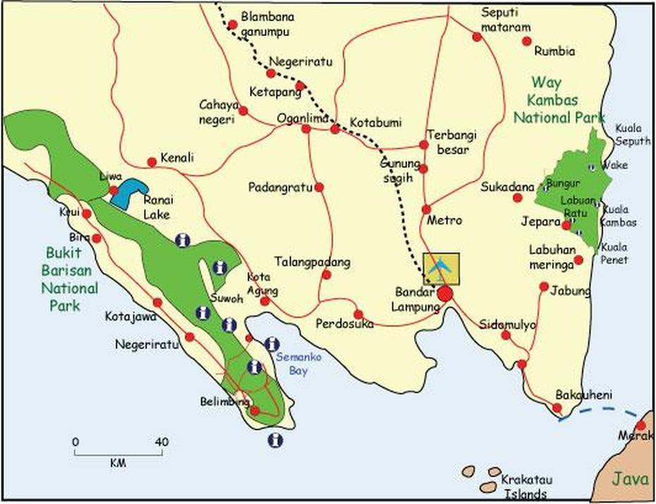 Bandar Lampung Map, Bandar Lampung, Indonesia, Kota Lampung, Bandar Jakarta