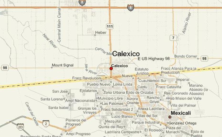 Calexico Calif, California Mexico Border, Guide, Calexico, United States