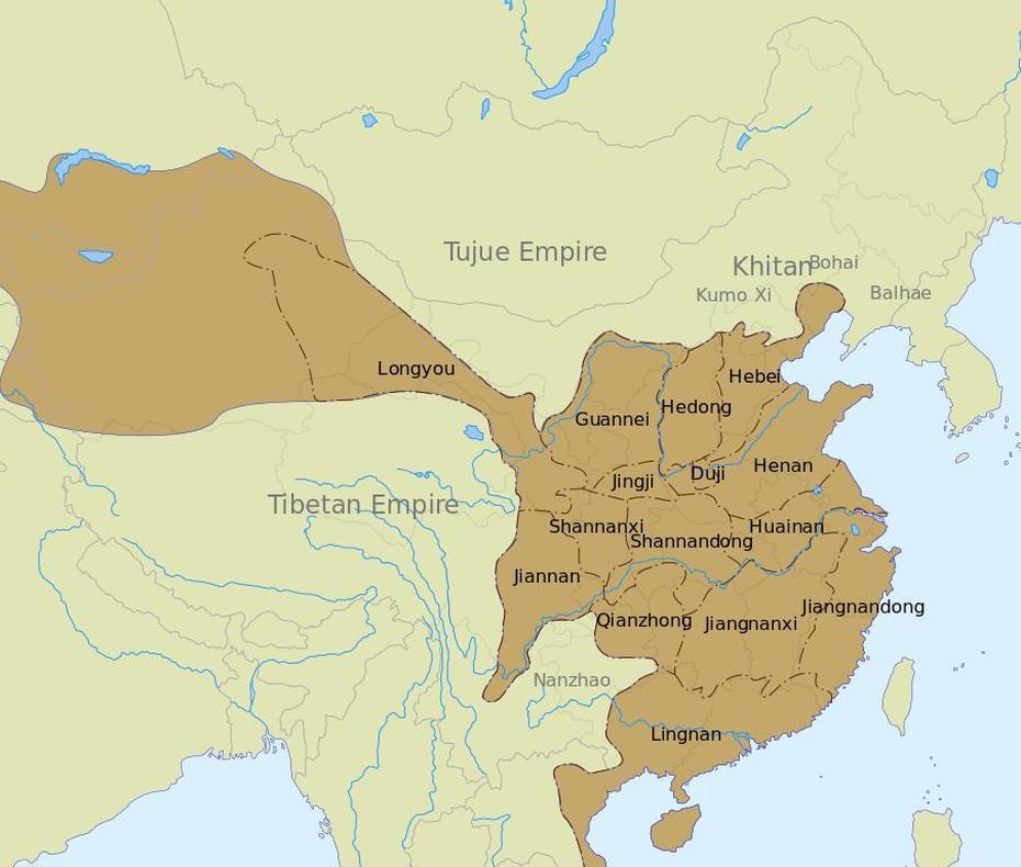 Chinese Tang Dynasty, Tang Dynasty City, Tang Dynasty, Wangtang, China