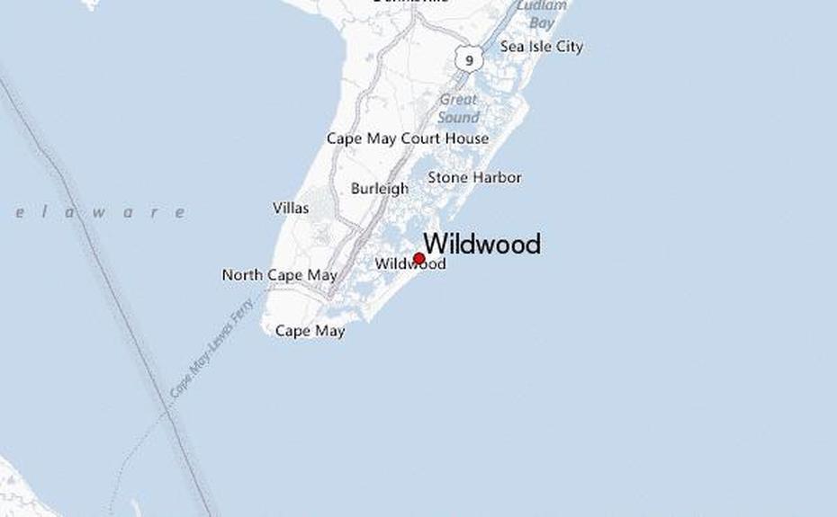 Guide Urbain De Wildwood, New Jersey, Wildwood, United States, Wildwood Fl, Wildwood Florida