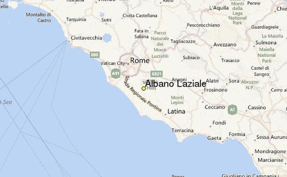 Lake Albano, Cecchina Italy, Record, Albano Laziale, Italy