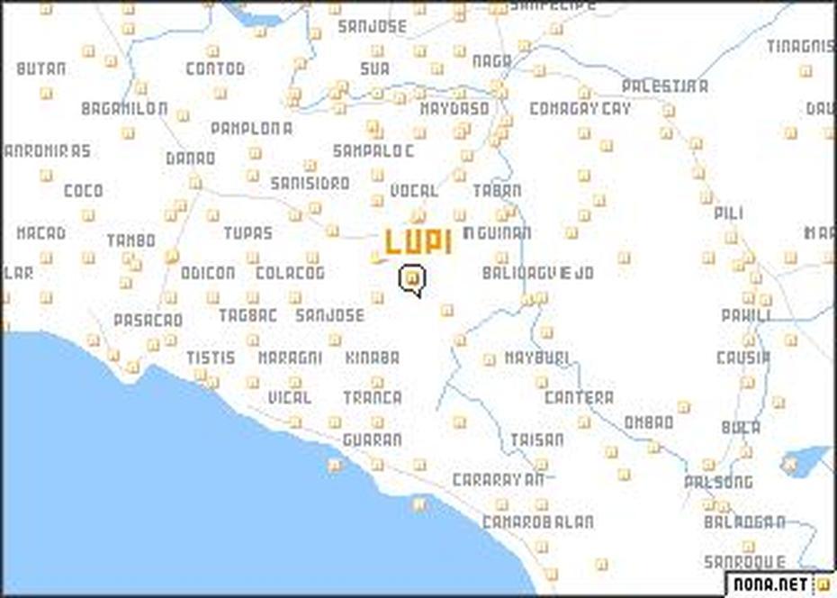 Lupi (Philippines) Map – Nona, Lupi Viejo, Philippines, Antonio Lupi, Kue Lupis