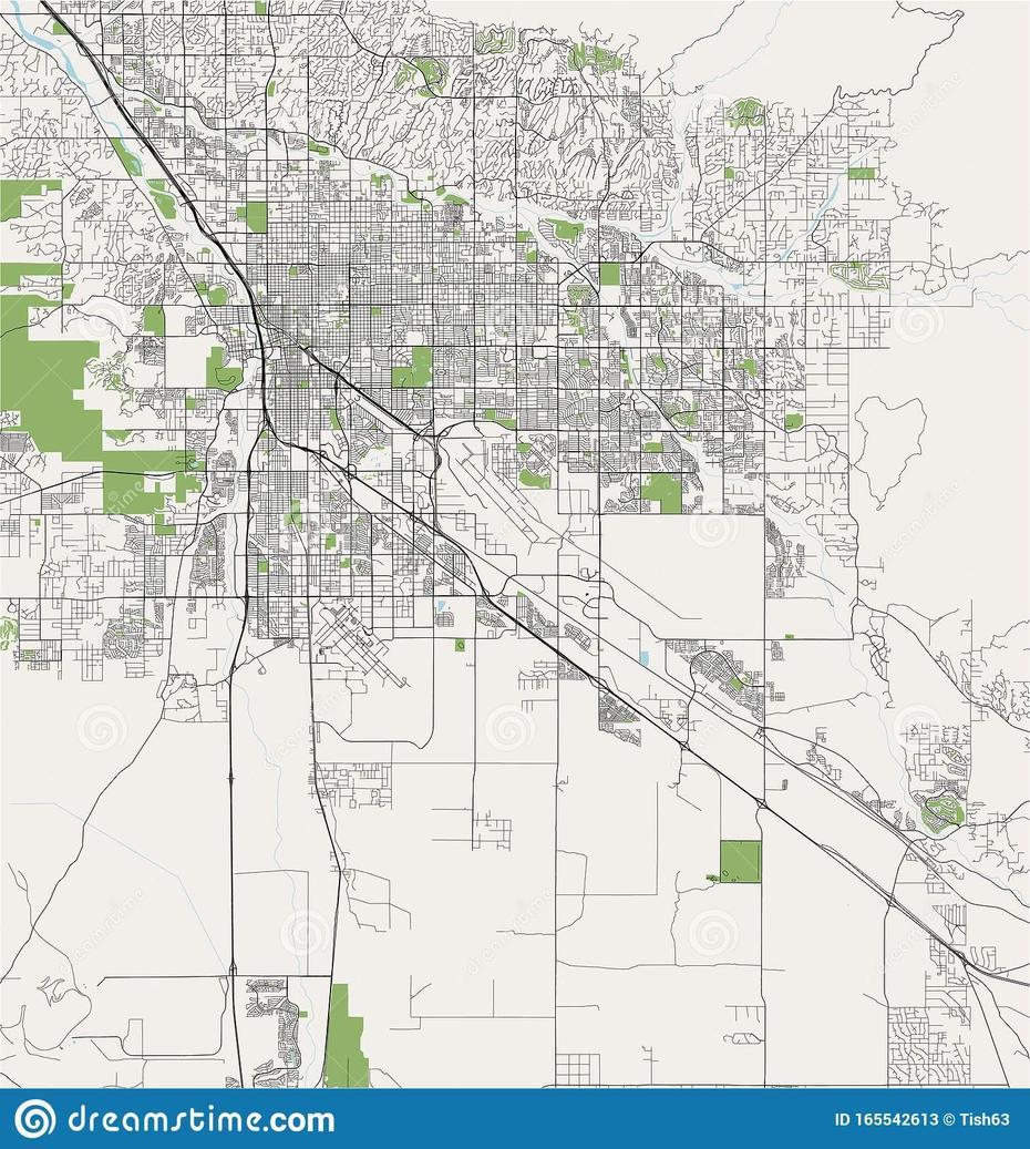 Map Of The City Of Tucson, Usa Stock Illustration – Illustration Of …, Tucson, United States, Oro Valley Tucson Az, Tucson Resorts