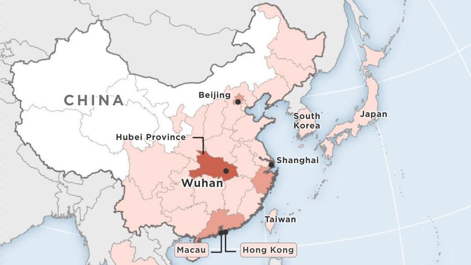 Map: Confirmed Cases Of Covid-19 | Mpr News, Wuhai, China, Of China Showing Wuhan, Wuchang China