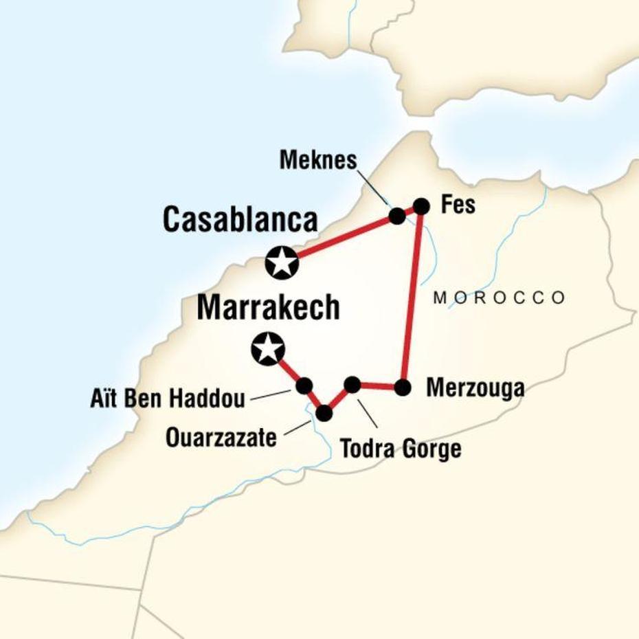 Morocco  With Cities, Morocco World, Morocco, Mechraa Bel Ksiri, Morocco