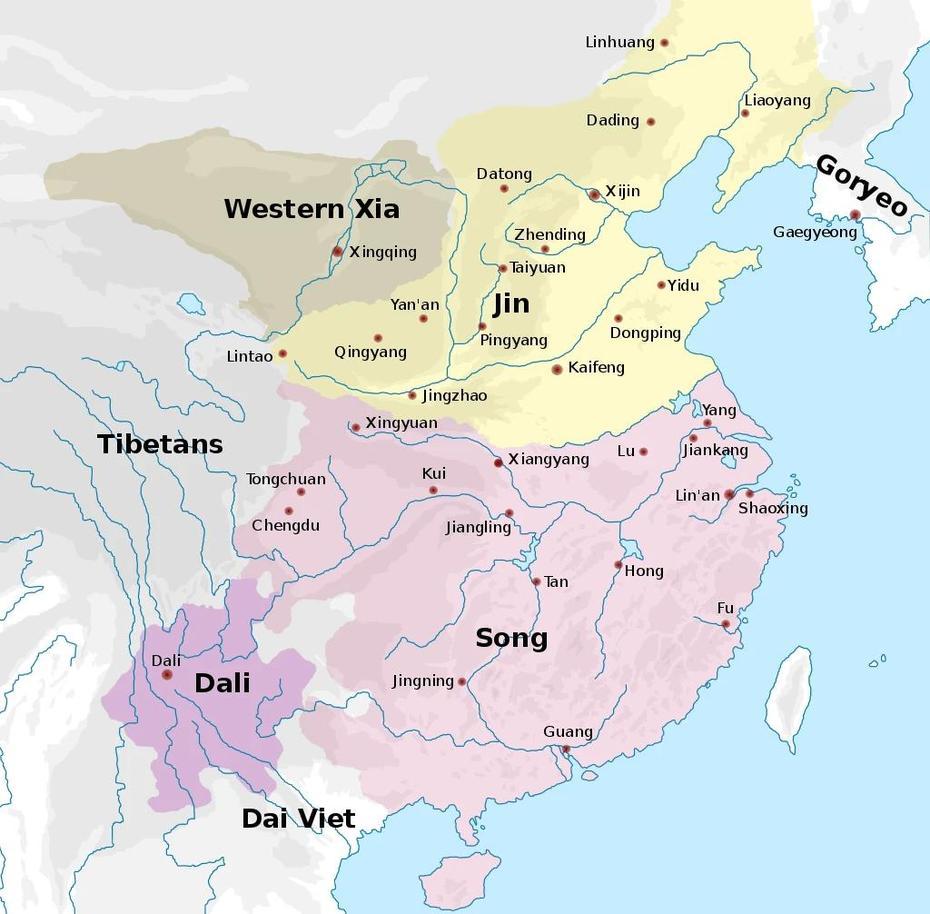 Qinling Huaihe Line – Why Shanghai Is On The Wrong Side?!, Jin’E, China, Northern Song  Dynasty, Jurchen Jin