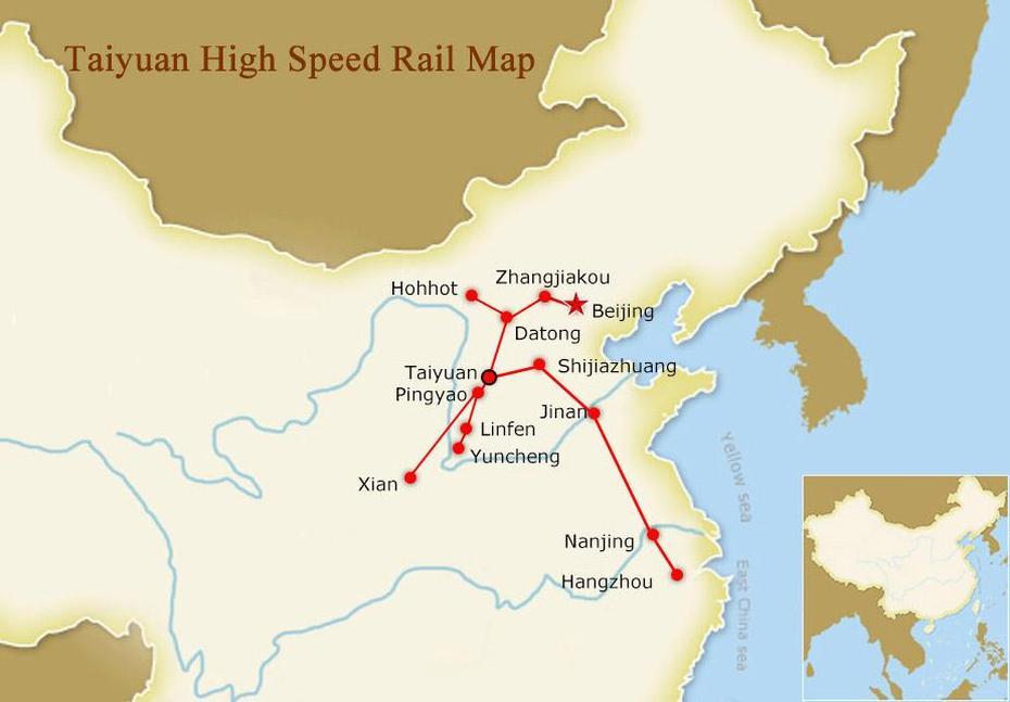 Shanxi Map, Shanxi Province Map, Shanxi China Map, Taiyuan, China, Zhengzhou China, China Atlas