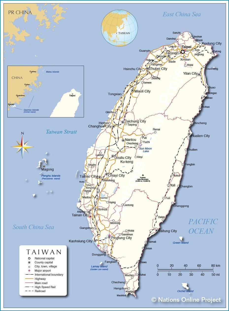 Taiwan  In Chinese, Printable  Of Taiwan, Plusieurs Cartes, Tongxiao, Taiwan