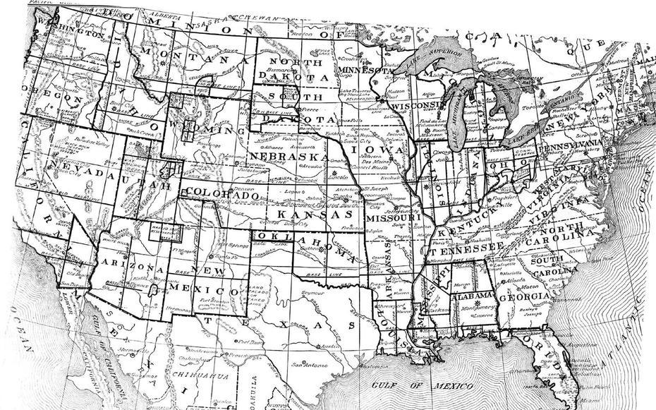 Us Map With Meridians | Weather Us Map, Meridian, United States, Meridian 341, Us Meridian