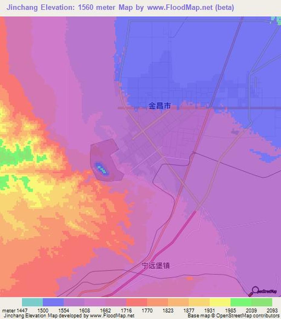 Zhejiang Province China, Weifang China, Topography, Jinchang, China