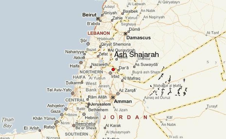 Ash Shajarah Location Guide, Ashshajarah, Jordan, Amman, Israel And Jordan