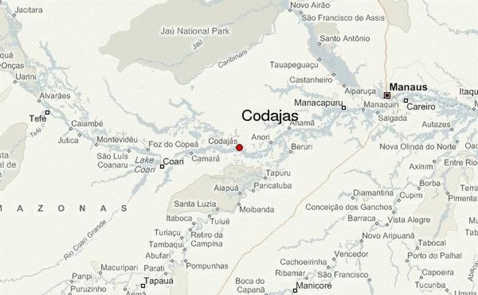 Codajas Location Guide, Codajás, Brazil, Brazil  Printable, Simple Brazil