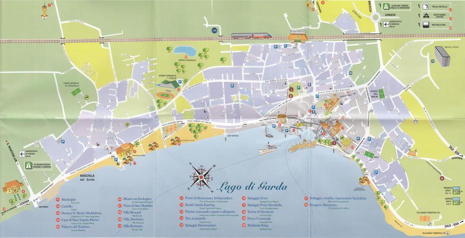 Desenzano Map – Italy Desenzano  Mappery, Desenzano Del Garda, Italy, Lago De Garda, Sirmione Del Garda