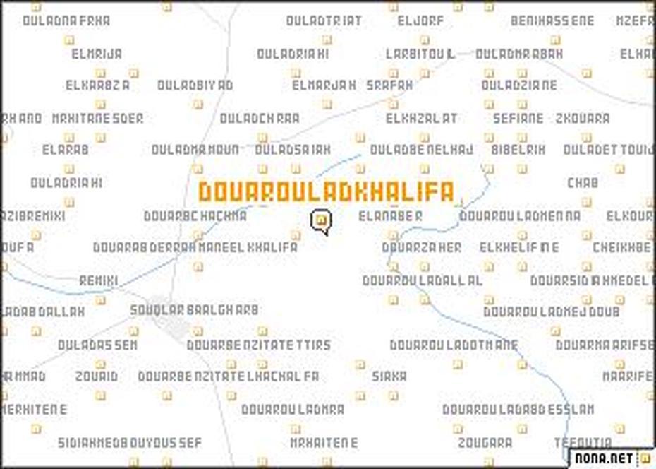 Douar Oulad Khalifa (Morocco) Map – Nona, Douar Oulad Hssine, Morocco, Tourist  Of Morocco, Agadir Morocco