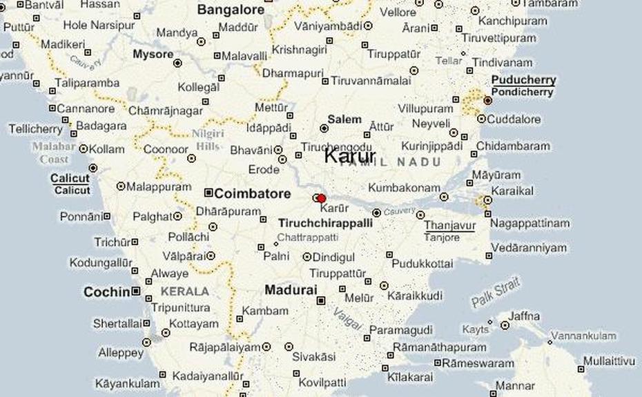 Karur  District, Tamil Nadu  City, Location Guide, Karūr, India