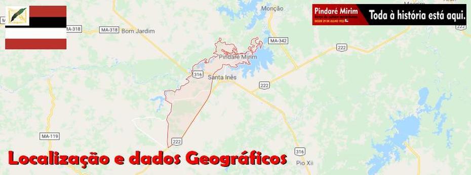 Localizacao E Dados Geograficos – Pindare Mirim, Pindaré-Mirim, Brazil, Rio, Brazil Capital