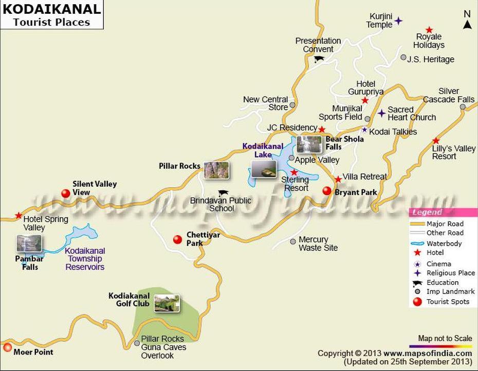 Mussoorie India, Kodaikanal Place, Kodaikanal, Kodaikānal, India