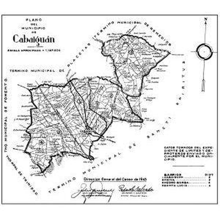 Santiago De Cuba, Cuba Carte, Cabaiguan, Cabaiguán, Cuba