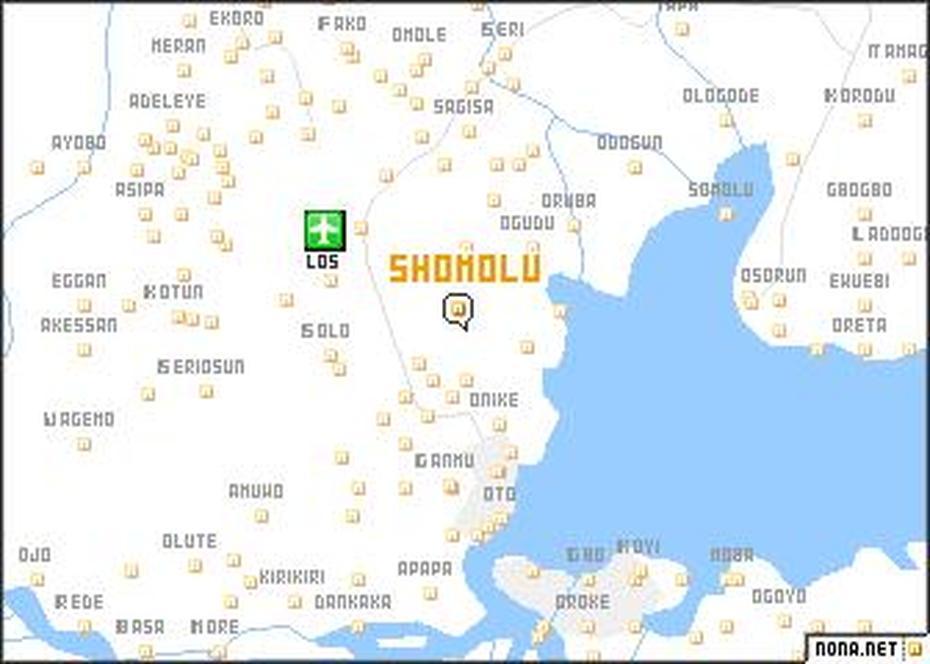 Shomolu (Nigeria) Map – Nona, Somolu, Nigeria, Full  Of Nigeria, Nigeria  In Africa