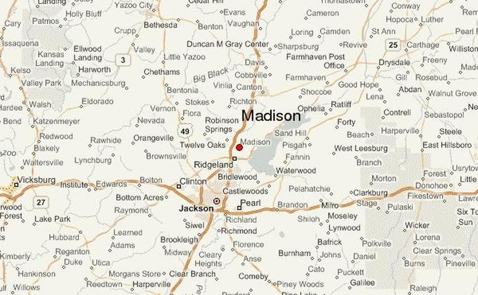 United States James Madison, South Dakota State University, Mississippi Location, Madison, United States