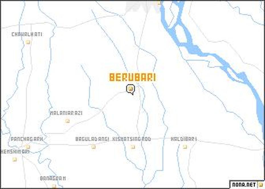 Berubari (India) Map – Nona, Berubāri, India, Beriberi Treatment, Pelagra