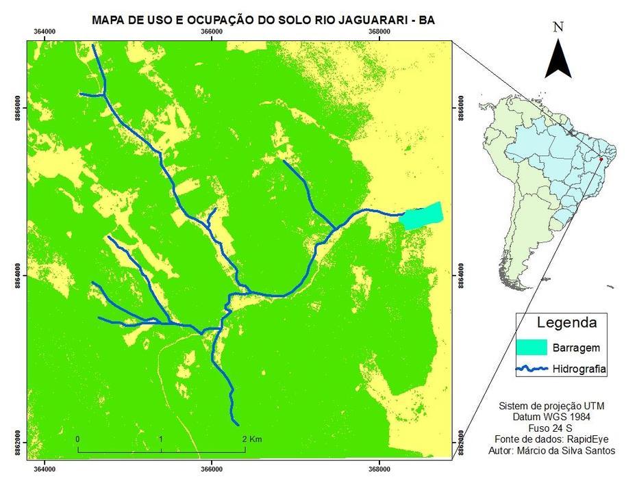 Brazil  Cartoon, World, Preservacao Permanente, Jaguarari, Brazil